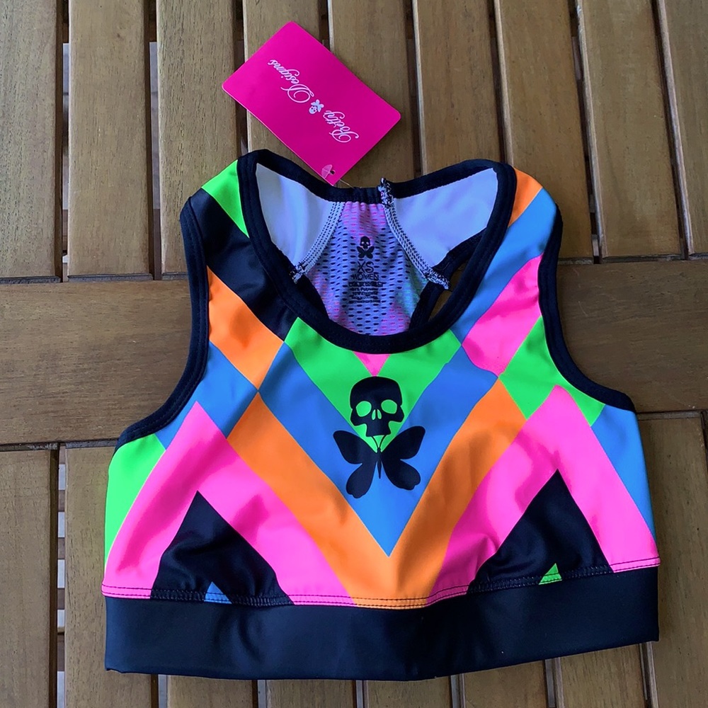 Betty Designs XS Sports Bra Brand New with tags attached!
